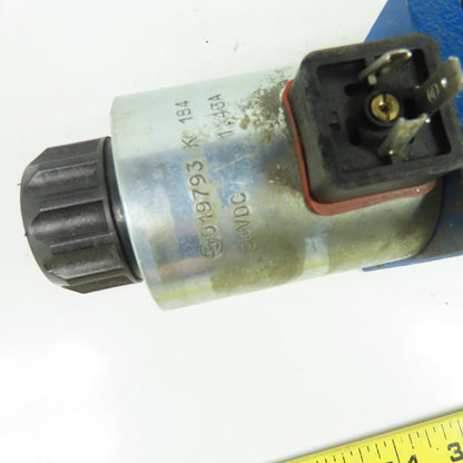 Rexroth R900589988 4WE10J33/CG24N9K4 Solenoid Directional Control Valve 24VDC