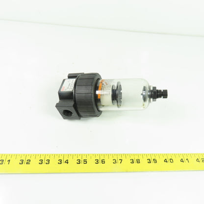 Schrader Bellows 06F21ACSB Pneumatic Particulate Filter 150 PSI 3/8" NPT NEW