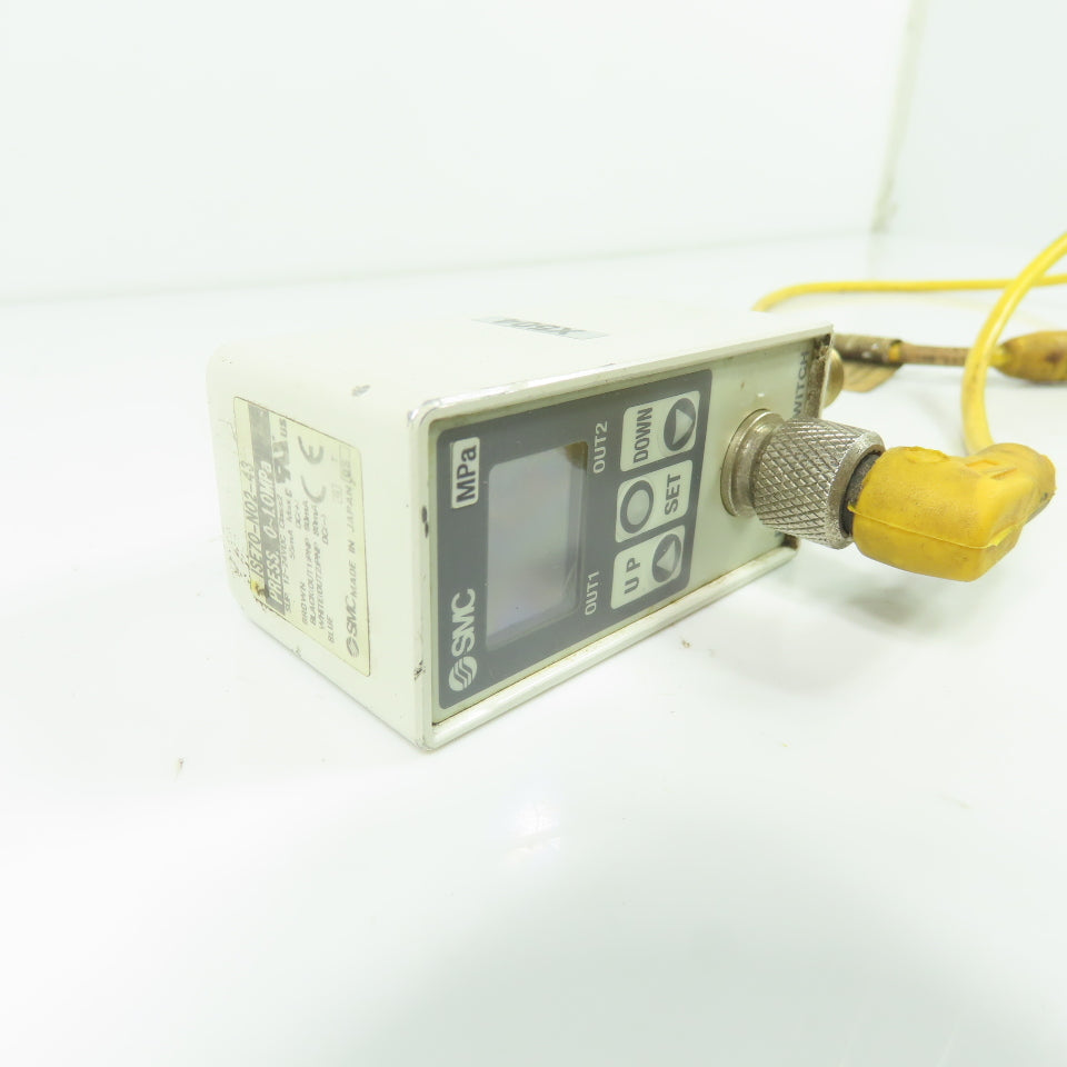 SMC ISE70-N02-43 High Pressure Switch 0~1.0MPa 12-24VDC