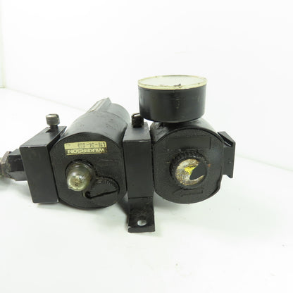 Wilkerson L16-04-G00 Pneumatic Air Line Lubricator Regulator 1/2" NPT