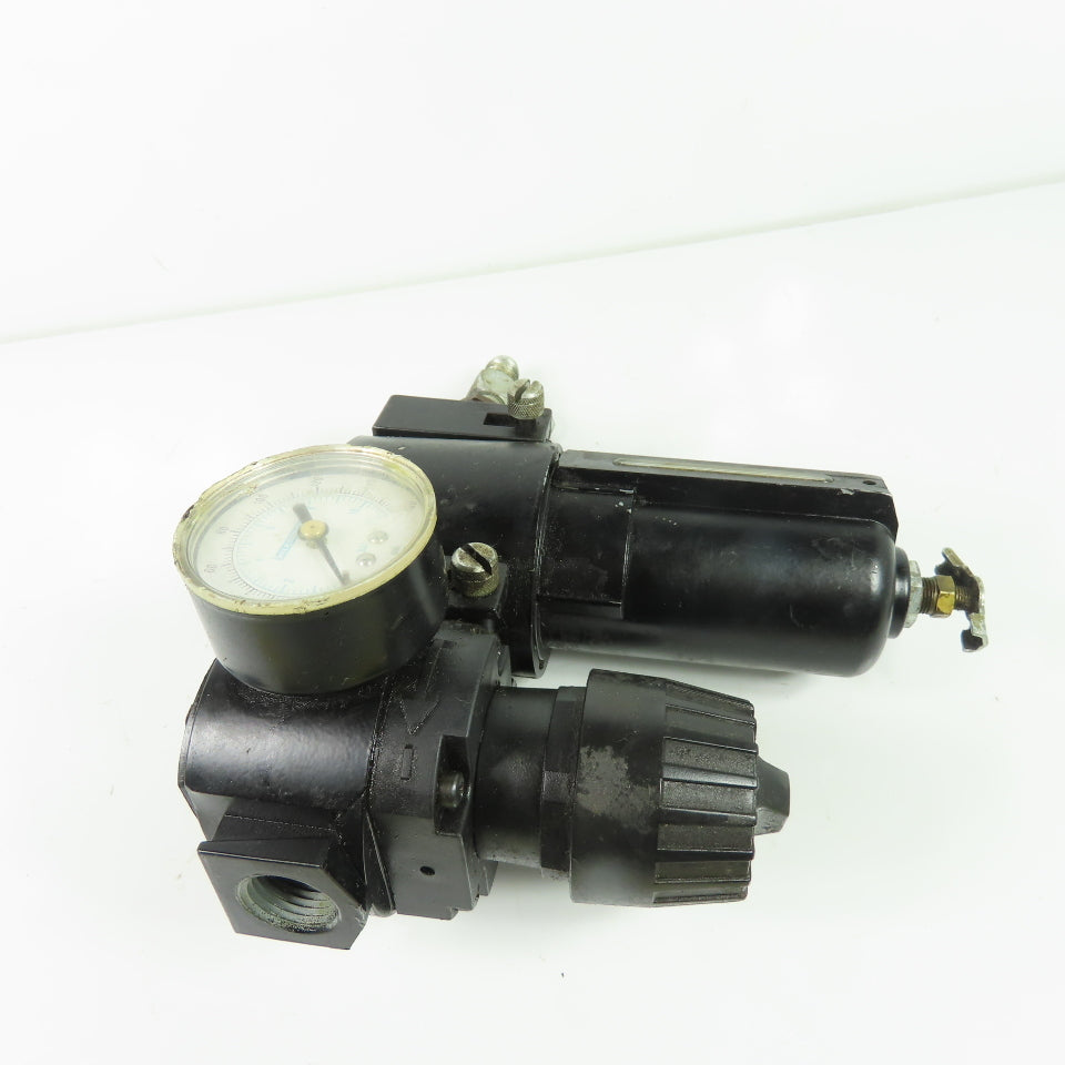 Wilkerson L16-04-G00 Pneumatic Air Line Lubricator Regulator 1/2" NPT