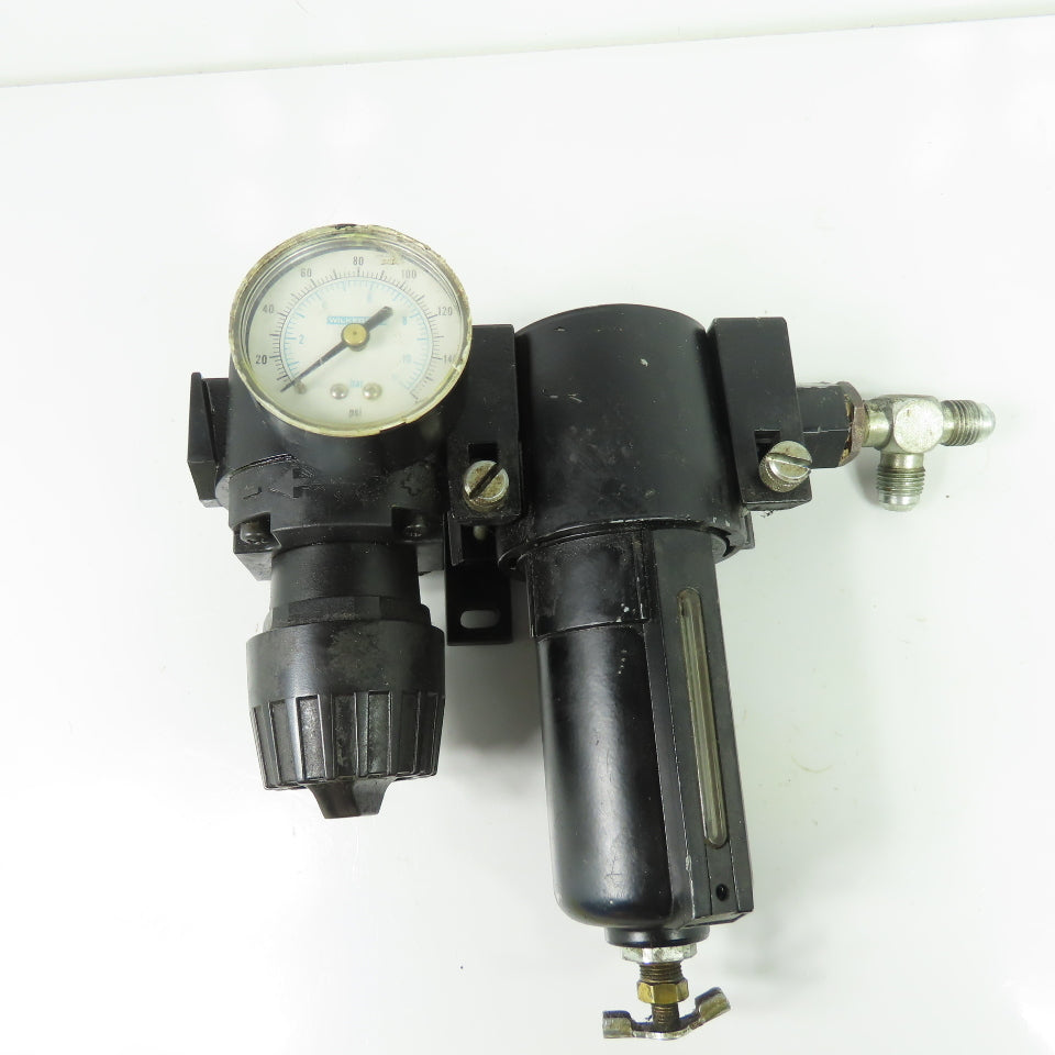 Wilkerson L16-04-G00 Pneumatic Air Line Lubricator Regulator 1/2" NPT