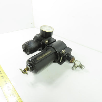 Wilkerson L16-04-G00 Pneumatic Air Line Lubricator Regulator 1/2" NPT