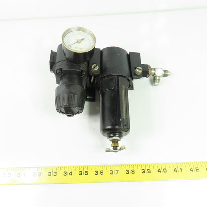 Wilkerson L16-04-G00 Pneumatic Air Line Lubricator Regulator 1/2" NPT