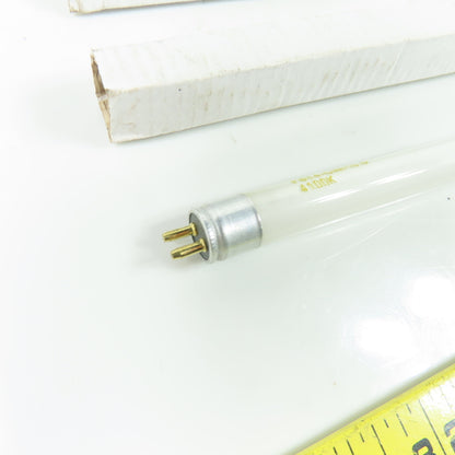 F8T4-CW/10.5" 8W Cool White 4100K Fluorescent Bulb 10.5" NEW Lot Of 2