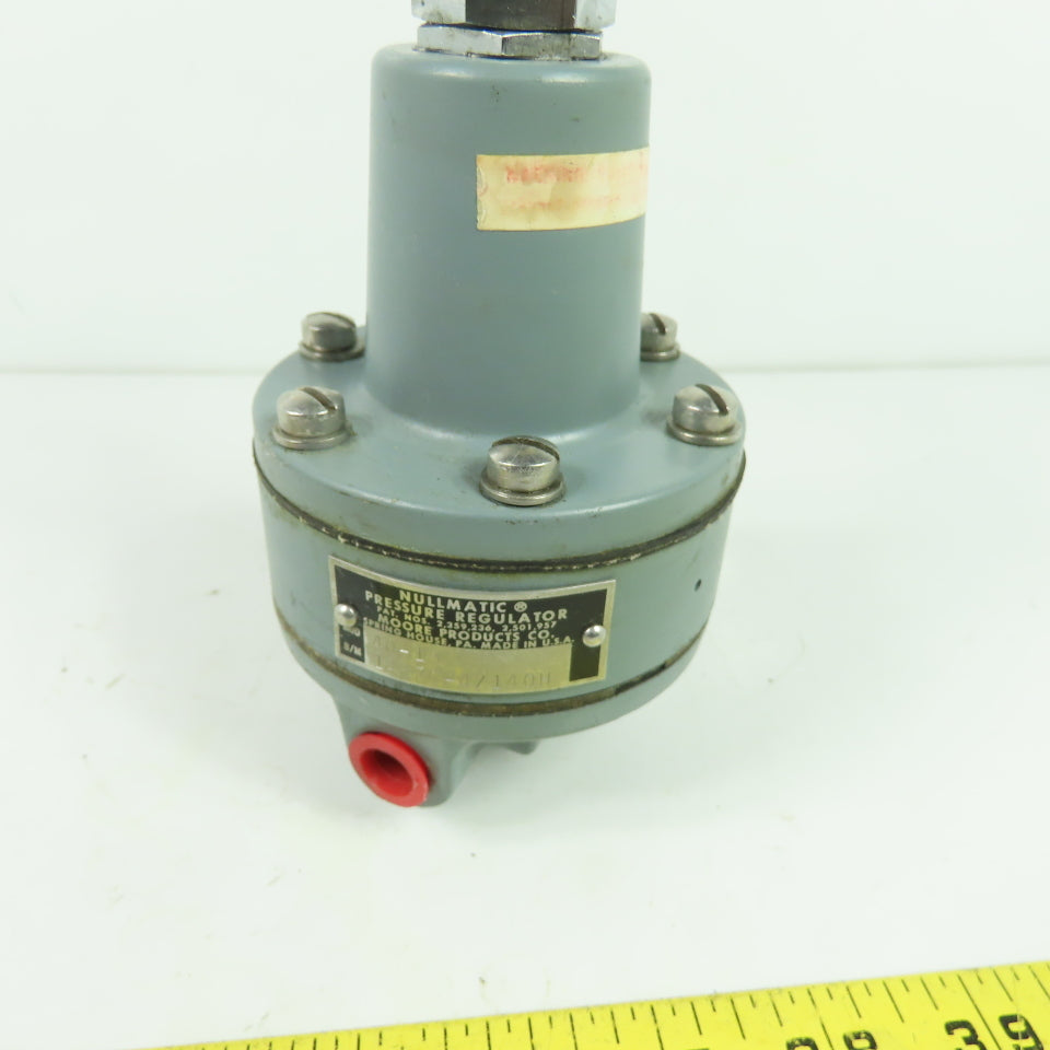 Moore Products Co. 14870-4/140H 40-15 Nullmatic Pressure Regulator 1/4" NPT