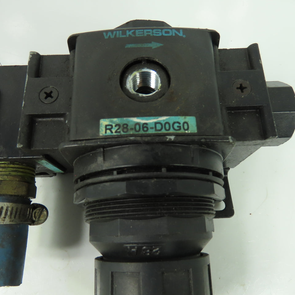 Wilkerson R28-06-D0G0 High Flow Pneumatic Pressure Regulator 300 PSIG 1/2" NPT
