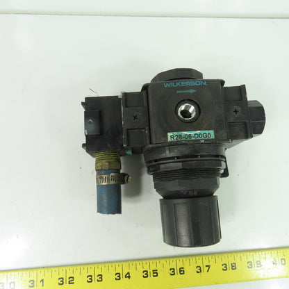 Wilkerson R28-06-D0G0 High Flow Pneumatic Pressure Regulator 300 PSIG 1/2" NPT