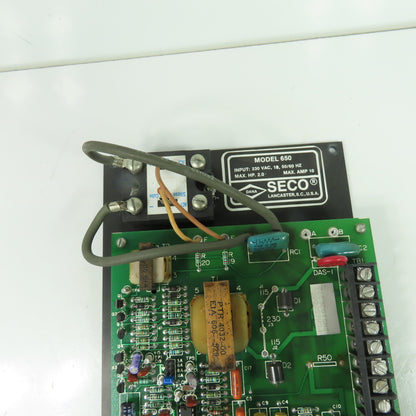 Seco PCM6500000 Model 650 2HP 230VAC 1Ph DC Motor Speed Control 10A