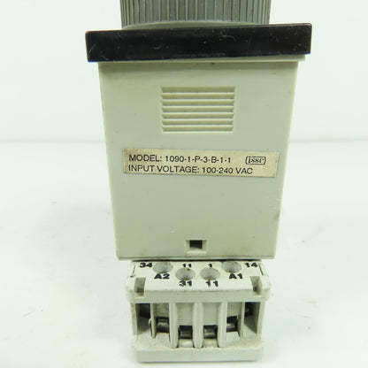 ISSC 1090-1-P-3-B-1-1 Multifunction Timer 100-240VAC with Terminal Base