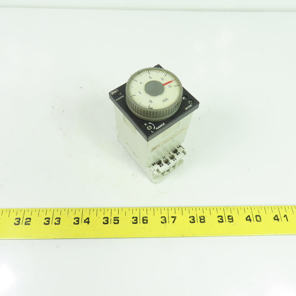 ISSC 1090-1-P-3-B-1-1 Multifunction Timer 100-240VAC with Terminal Base