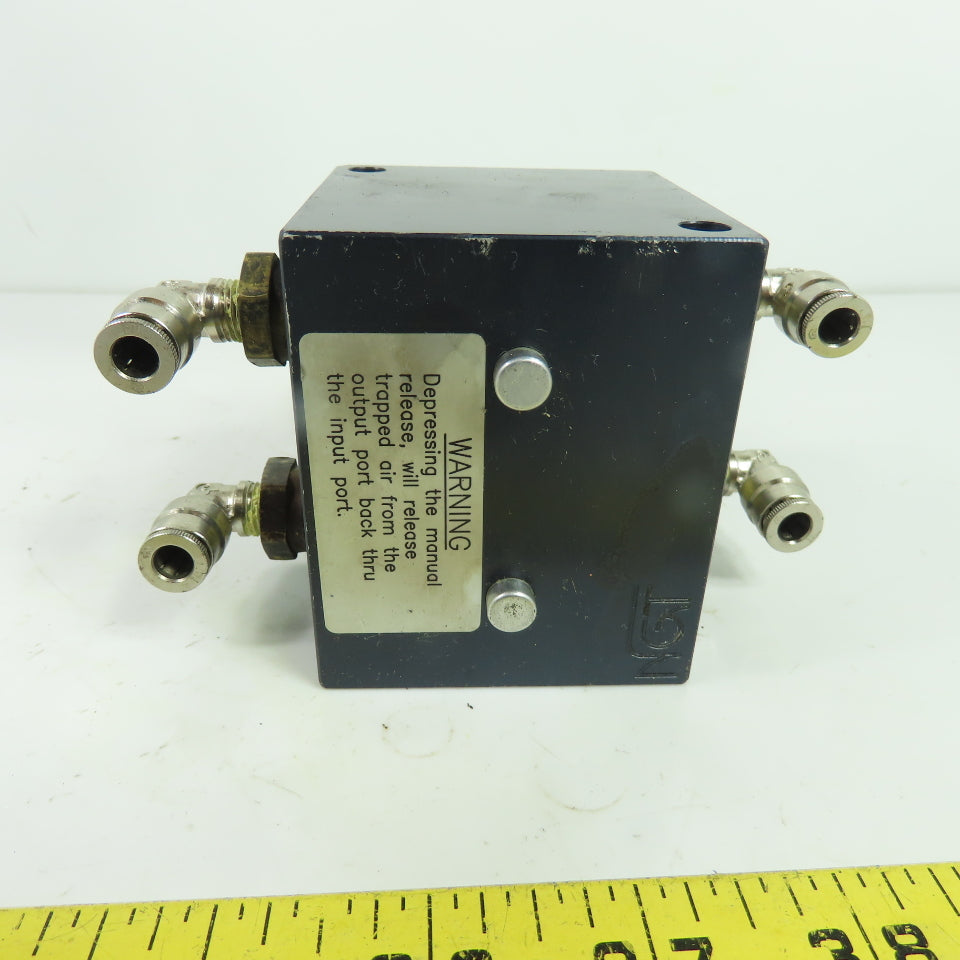 NGT D6C0M Directional Control Pneumatic Valve 120 PSI Max
