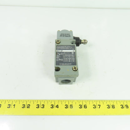 Allen-Bradley 802T-KP Oiltight Limit Switch Ser H W/ 40146-017-64 Operator Head
