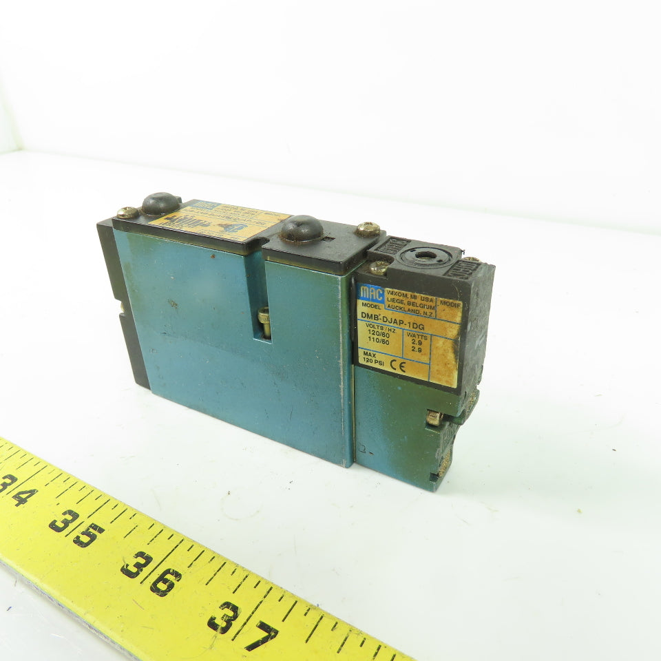 MAC 92B-AAB-BJA-DM-DJAP-1DG Solenoid Valve 110/120V 20-120 PSI