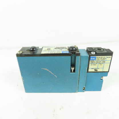 MAC 92B-KAB-BJA-DM-DDAP-1DM Solenoid Pneumatic Control Valve 24VDC 35-120PSI