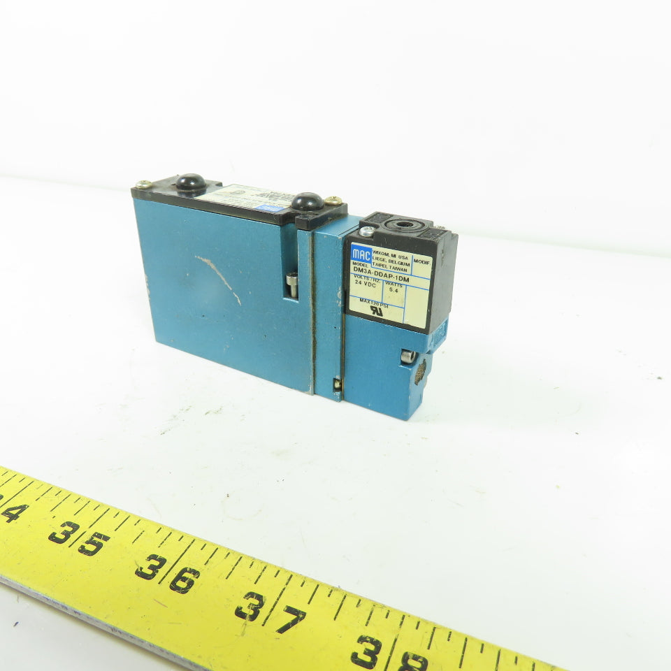 MAC 92B-KAB-BJA-DM-DDAP-1DM Solenoid Pneumatic Control Valve 24VDC 35-120PSI