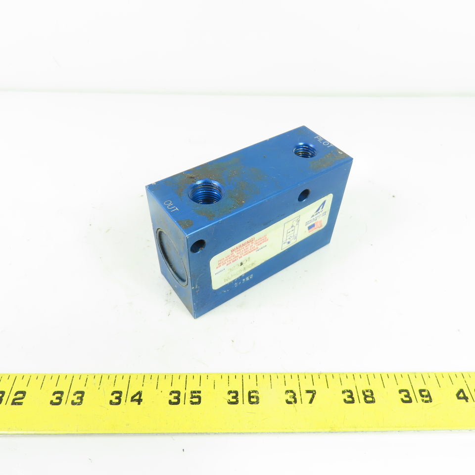 Aladco 323801 Nu-Check Pilot Operated Check Valve