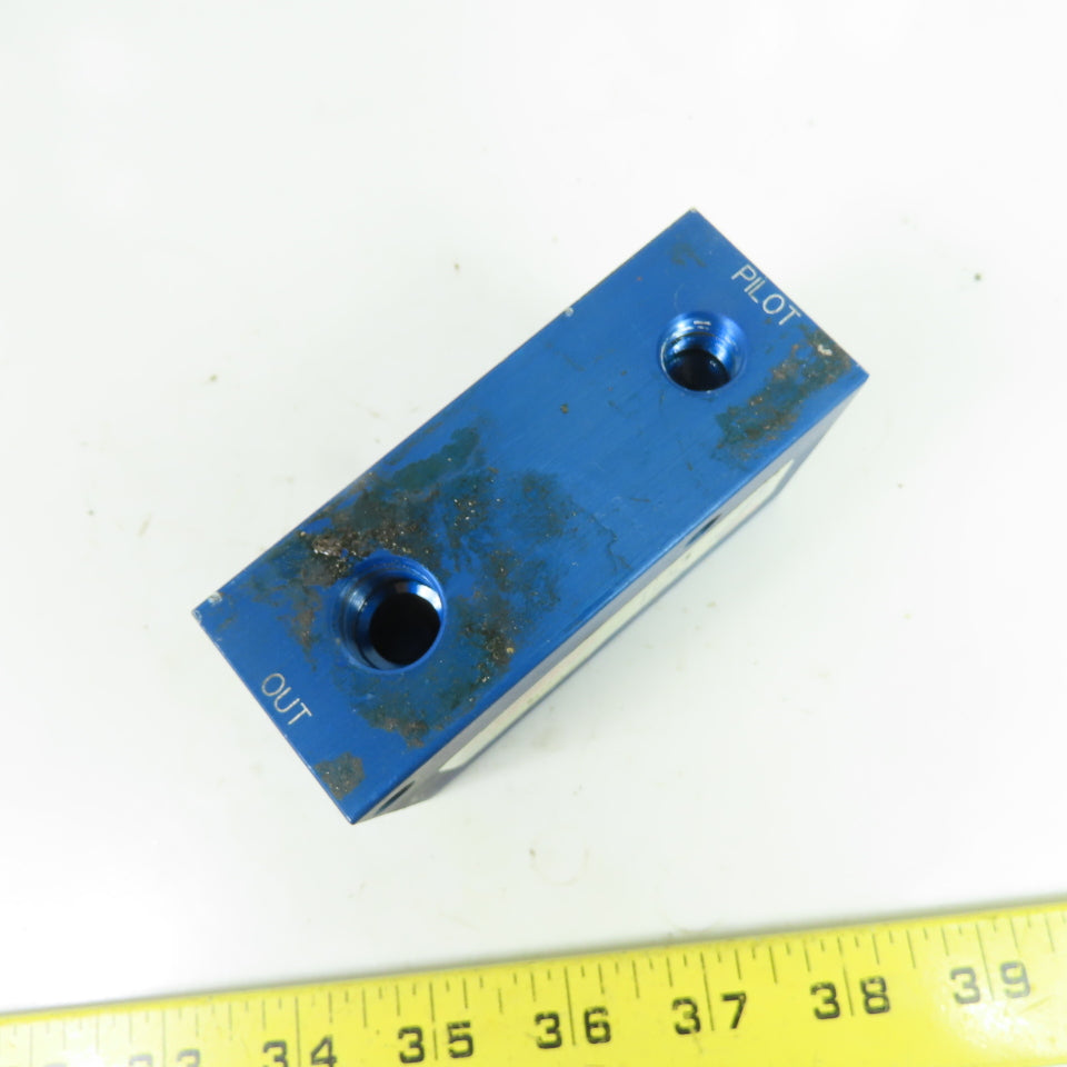 Aladco 323801 Nu-Check Pilot Operated Check Valve