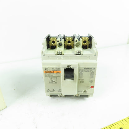 Fuji Electric BW50EAG-3P050 Molded Case Circuit Breaker 3-Pole 50A 500VAC NEW