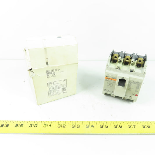 Fuji Electric BW50EAG-3P050 Molded Case Circuit Breaker 3-Pole 50A 500VAC NEW