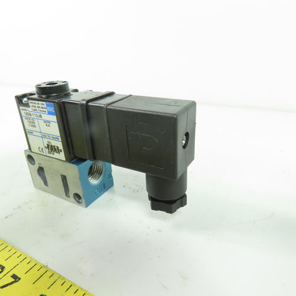 MAC 183B-112JB 3-Way Solenoid Pneumatic Valve 120VAC 150PSI