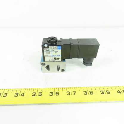 MAC 183B-112JB 3-Way Solenoid Pneumatic Valve 120VAC 150PSI