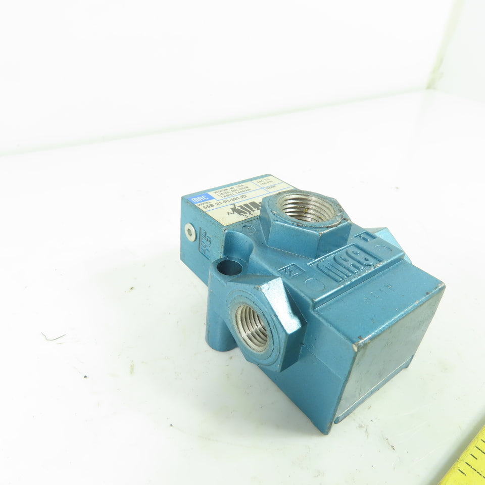 MAC 55B-21-PI-591JD Pneumatic Solenoid Valve 150 PSI Max 120V