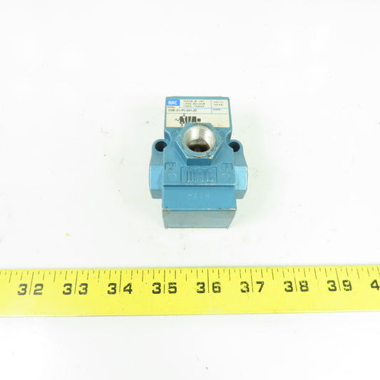 MAC 55B-21-PI-591JD Pneumatic Solenoid Valve 150 PSI Max 120V