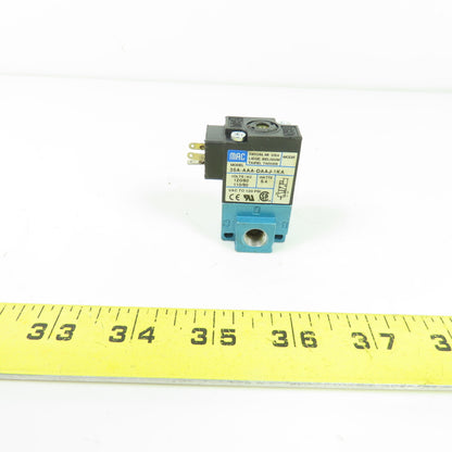 MAC 35A-AAA-DAAJ-1KA Solenoid Pneumatic Valve 110/120V 120 PSI