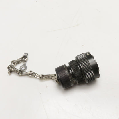 Amphenol 14S-09P 2-Pin Male Circular Connector with Lanyard