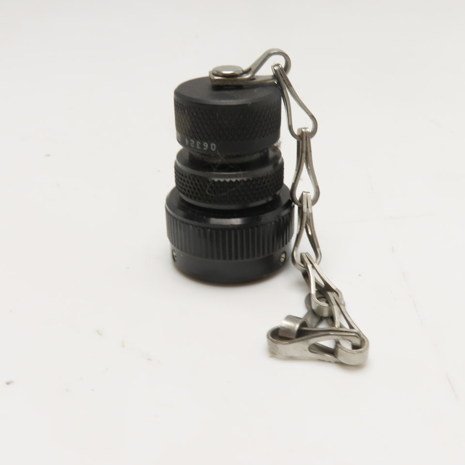 Amphenol 14S-09P 2-Pin Male Circular Connector with Lanyard