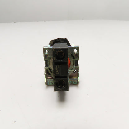 Allen-Bradley 800F-N3R Red Indicator Pilot Light 24V AC/DC