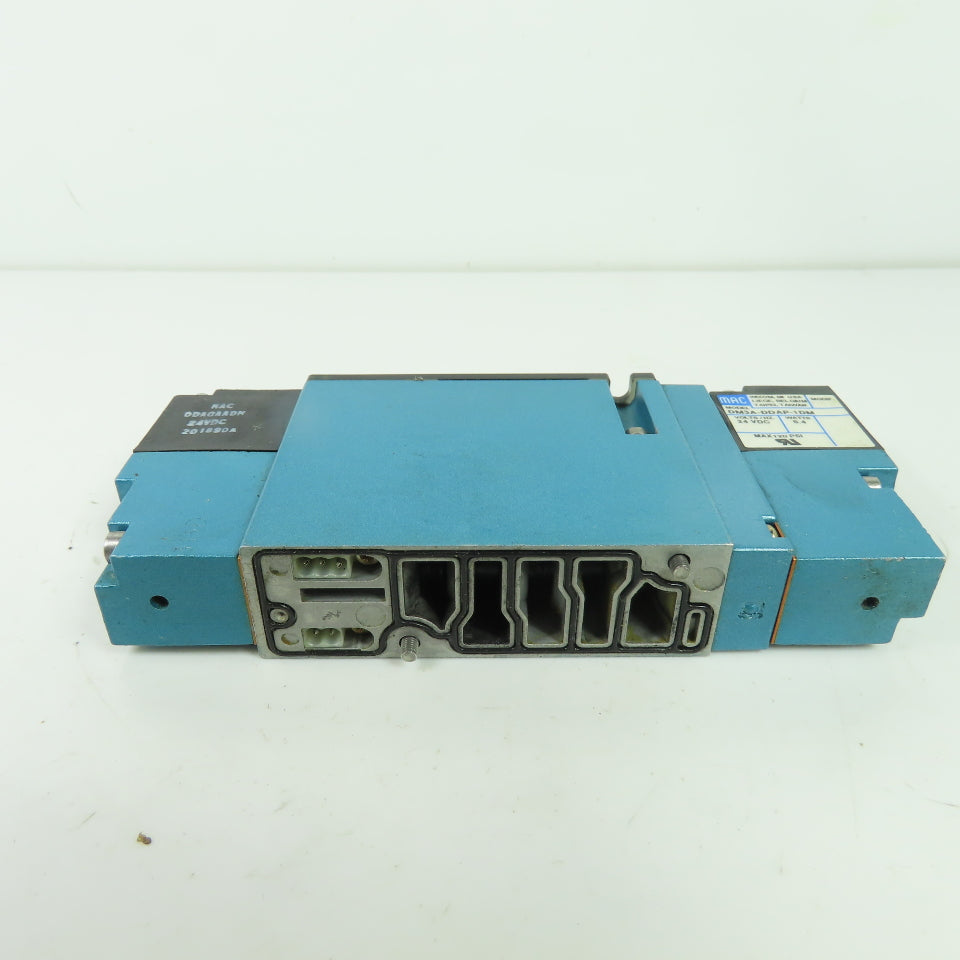 MAC 92B-FAB-000-DM-DDAP-1DM 5/3 Way Solenoid Valve 24VDC 35 to 120 PSI