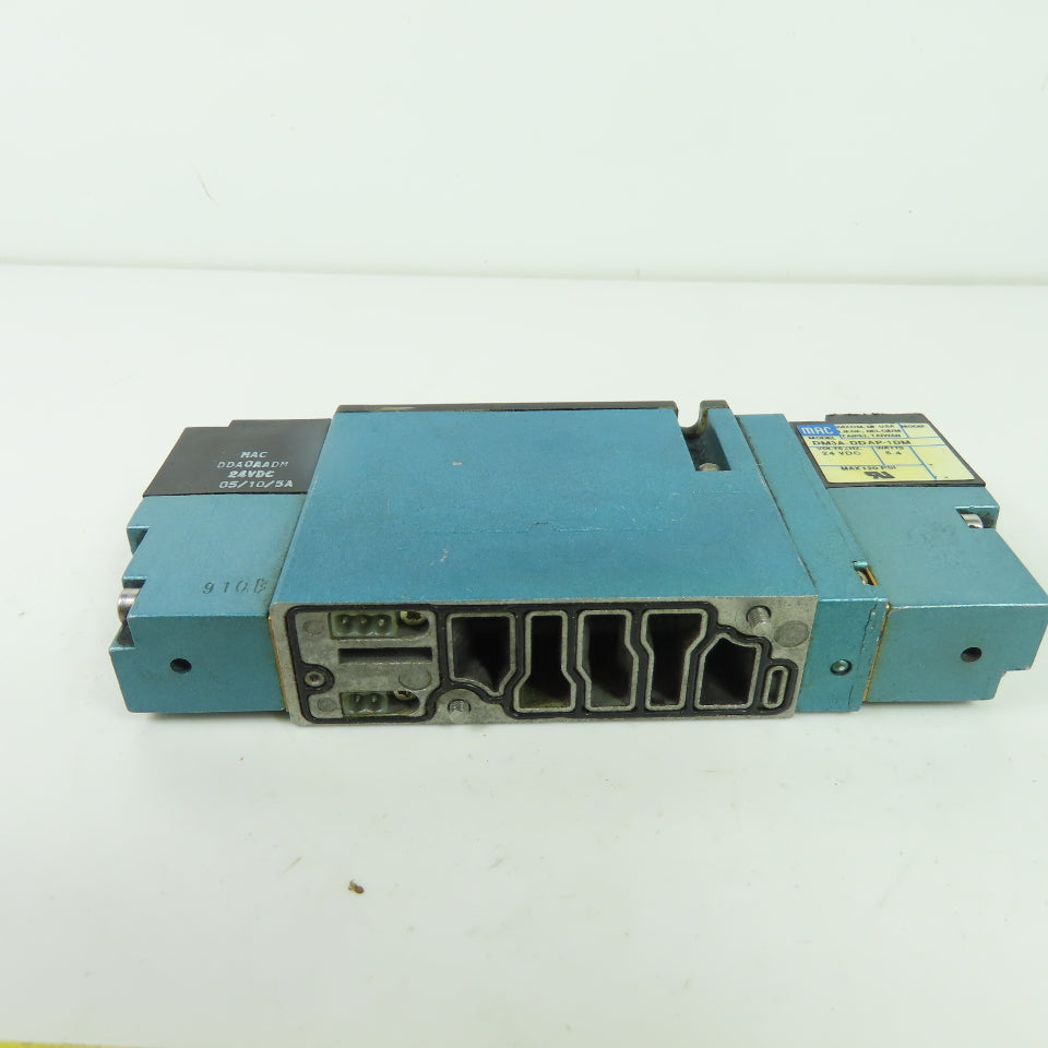 MAC 92B-EAB-000-DM-DDAP-1DM 5/3 Way Solenoid Valve 24VDC 35-120 PSI
