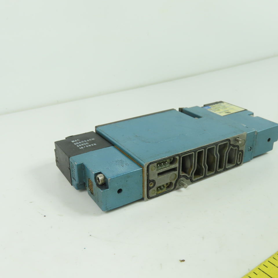 MAC 92B-KAB-000-DM-DDAP-1DM 5/3 Way Pneumatic Solenoid Valve 24VDC 120 PSI