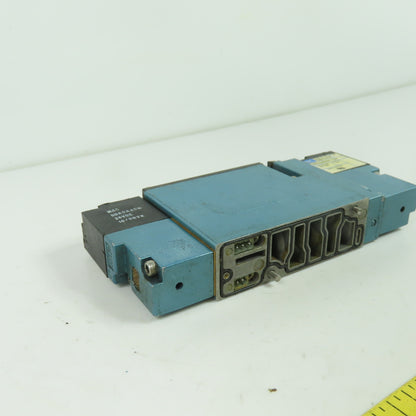 MAC 92B-KAB-000-DM-DDAP-1DM 5/3 Way Pneumatic Solenoid Valve 24VDC 120 PSI