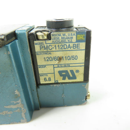 MAC 6211C-000-PM-112DA Pneumatic Solenoid Valve 120/110V 6.8W 25-150 PSI