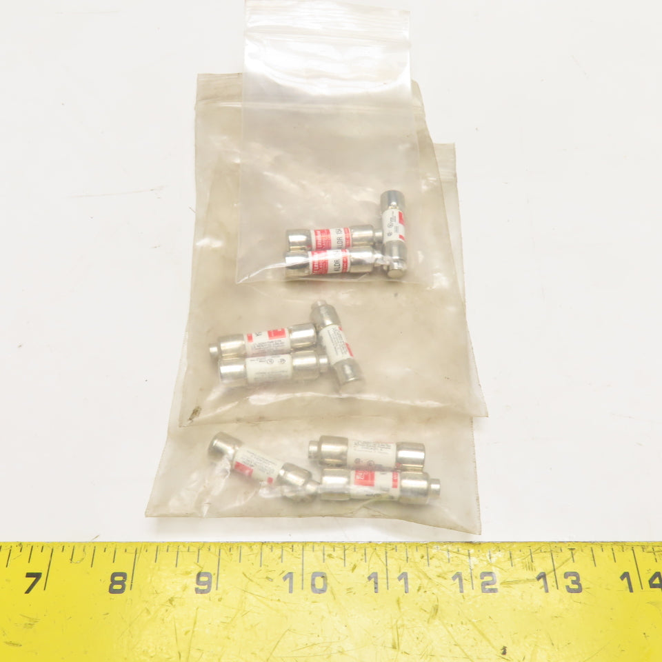 Littelfuse KLDR Class CC Time Delay Fuses 600VAC 15A 25A 30A Lot Of 9