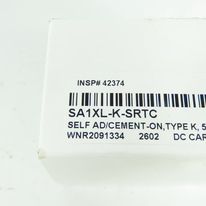 Omega SA1XL-K-SRTC Self Adhesive Cement-On Type K Thermocouple NEW