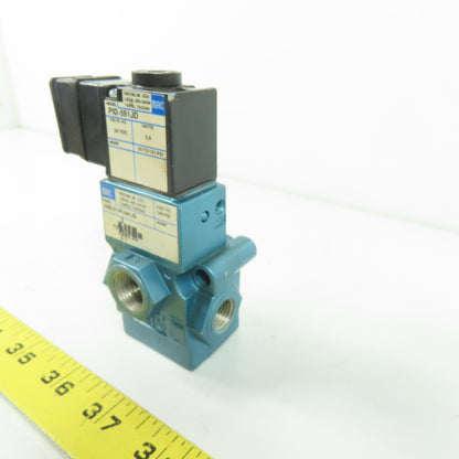 MAC 55B-21-PI-591JD Pneumatic Solenoid Valve 24VDC 30-150 PSI