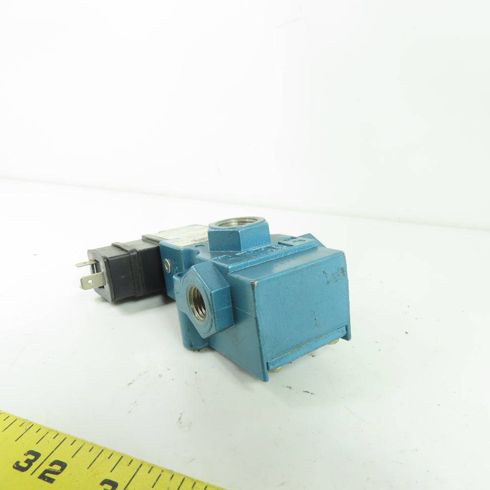 MAC 55B-21-PI-591JD Pneumatic Solenoid Valve 24VDC 30-150 PSI
