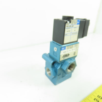 MAC 55B-11-PI-501JD Pneumatic Solenoid Valve 24VDC 150 PSI