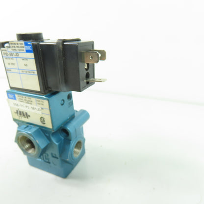 MAC 55B-11-PI-501JD Pneumatic Solenoid Valve 24VDC 150 PSI