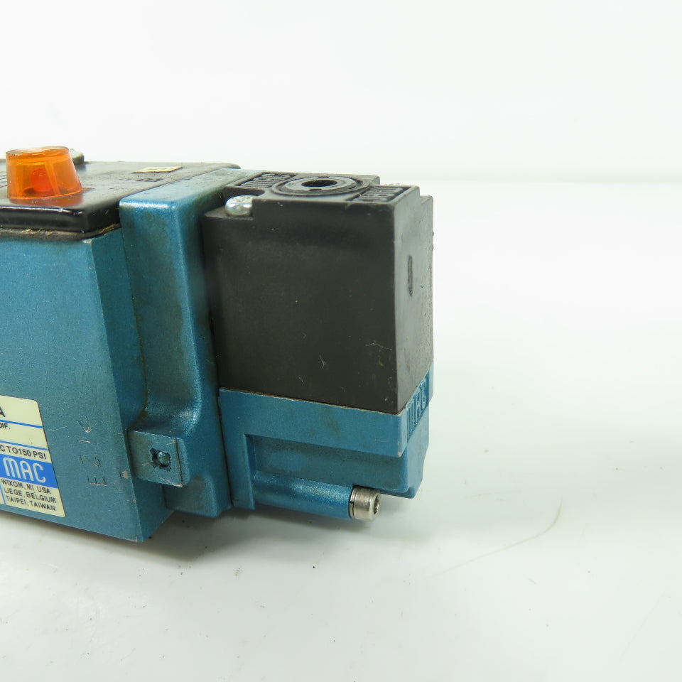 MAC 82A-FC-BKA-TM-DDAP-1DA Pneumatic Solenoid Valve 24VDC 5.4W 25-150 PSI