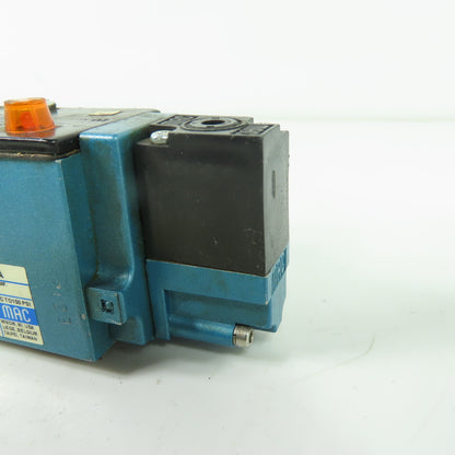 MAC 82A-FC-BKA-TM-DDAP-1DA Pneumatic Solenoid Valve 24VDC 5.4W 25-150 PSI