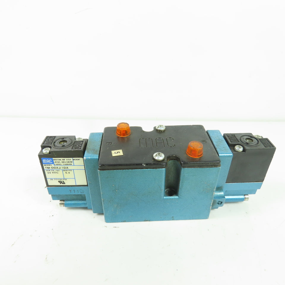 MAC 82A-FC-BKA-TM-DDAP-1DA Pneumatic Solenoid Valve 24VDC 5.4W 25-150 PSI