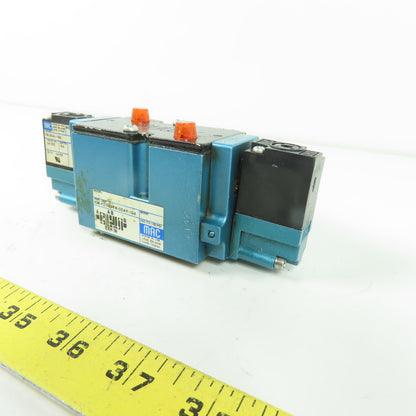 MAC 82A-FC-000-TM-DDAP-1DA 4/3 Way Dual Solenoid Valve 24VDC 150PSI