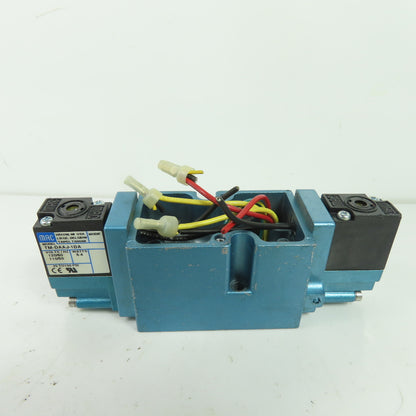 MAC 82A-FC-000-TM-DDAP-1DA 4/3 Way Solenoid Valve 120VAC 5.4W VAC to 150 PSI