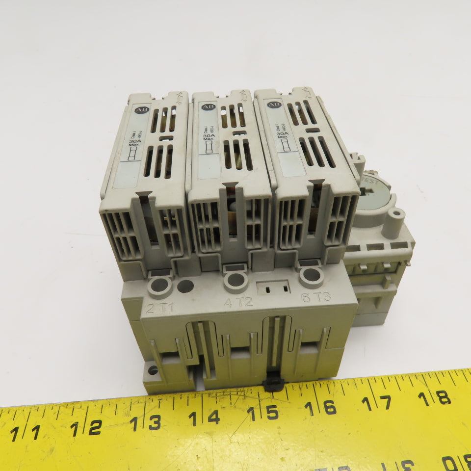 Allen-Bradley 194R-J30-1753 30A 600V 3-Pole Fusible Disconnect Switch