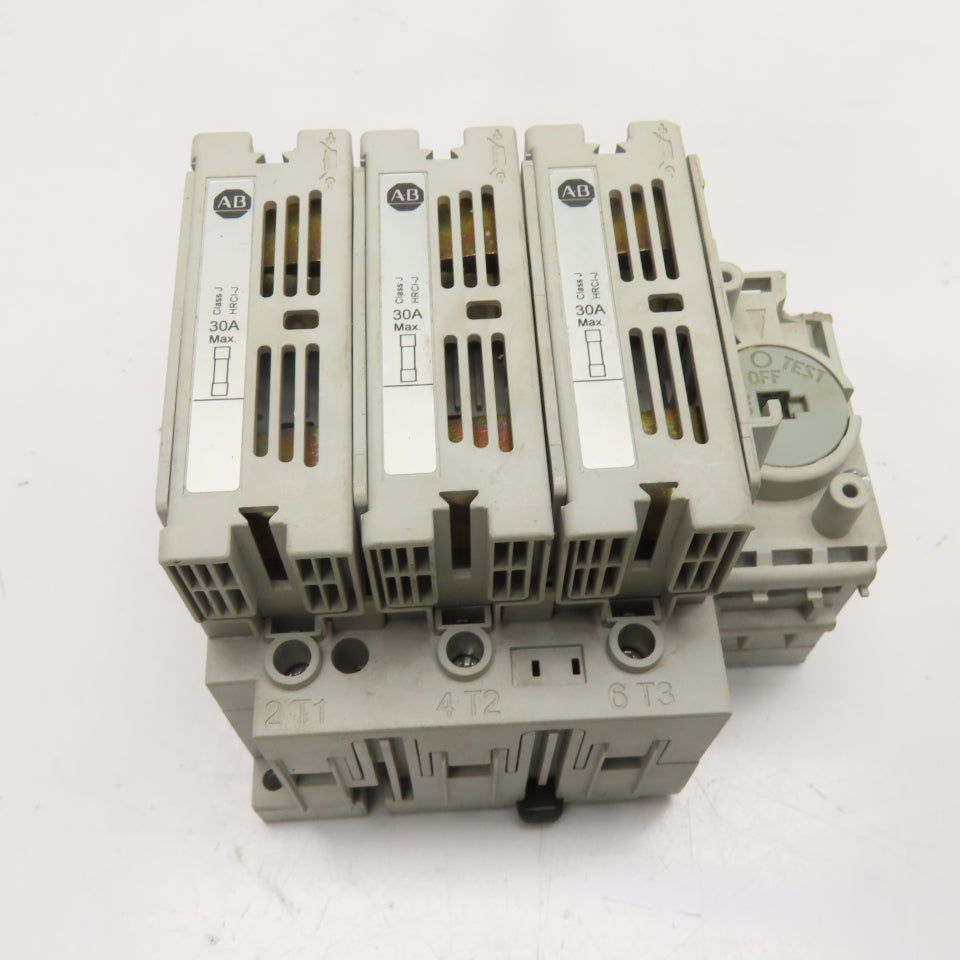 Allen-Bradley 194R-J30-1753 30A 600V 3-Pole Fusible Disconnect Switch